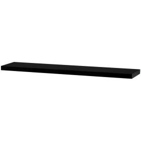 Polička nástěnná 120 cm, MDF, 3D dekor wenge, baleno v ochranné fólii