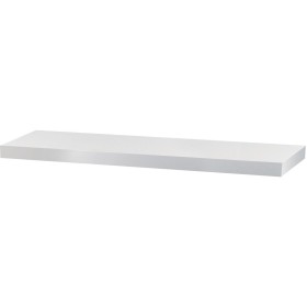 Polička nástěnná 80 cm, MDF, barva bílý mat, baleno v ochranné fólii