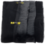 Aga Ochranná síť 430 cm na 6 tyčí Black net / Black