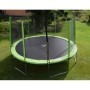 Aga SPORT PRO Trampolína 430 cm Světle zelená + ochranná síť  + žebřík + kapsa na obuv