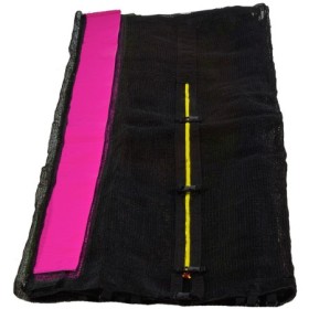 Aga Ochranná síť 305 cm na 6 tyčí Black net / Pink