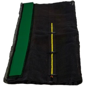 Aga Ochranná síť 400 cm na 6 tyčí Black net / Dark Green