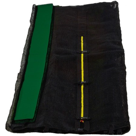Aga Ochranná síť 400 cm na 6 tyčí Black net / Dark Green
