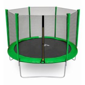 Aga SPORT TOP Trampolína 180 cm Světle zelená + ochranná síť