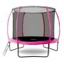 Aga SPORT EXCLUSIVE Trampolína 250 cm Růžová + ochranná síť + žebřík