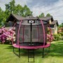Aga SPORT EXCLUSIVE Trampolína 250 cm Růžová + ochranná síť + žebřík