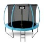 Aga SPORT EXCLUSIVE Trampolína 250 cm Světle modrá + ochranná síť + žebřík