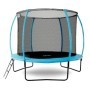 Aga SPORT EXCLUSIVE Trampolína 250 cm Světle modrá + ochranná síť + žebřík