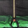 Aga SPORT PRO Trampolína 366 cm Světle zelená + ochranná síť + žebřík