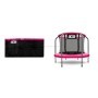 Aga Ochranná síť 150 cm na dětskou trampolínu Pink