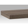 Polička nástěnná 120 cm, MDF, 3D dekor dub sonoma dark, baleno v ochranné fólii