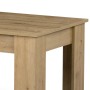 Konferenční stolek 120x60x45 cm, deska a nohy lamino, 3D dekor dub artisan
