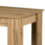 Konferenční stolek 120x60x45 cm, deska a nohy lamino, 3D dekor dub wotan
