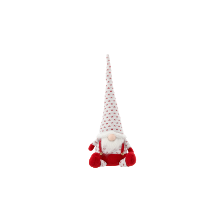 Aga Vánoční skřítek 63 cm Červený