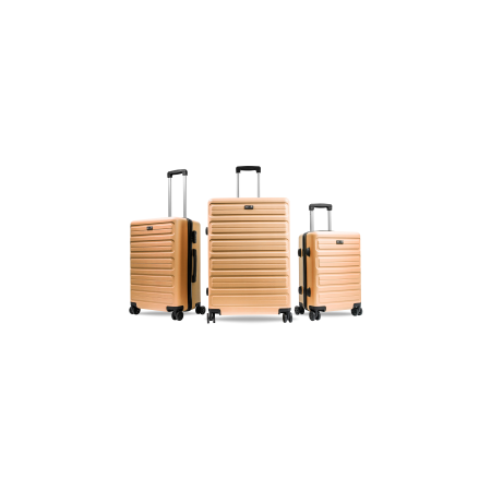 Aga Travel Sada cestovních kufrů MR4657 Oranžová