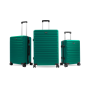 Aga Travel Sada cestovních kufrů MR4657 Tmavě zelená