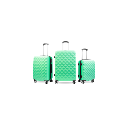 Aga Travel Sada cestovních kufrů MR4655 Tyrkysová