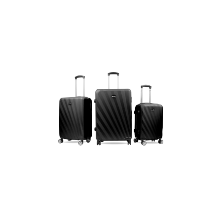 Aga Travel Sada cestovních kufrů MR4653 Černá