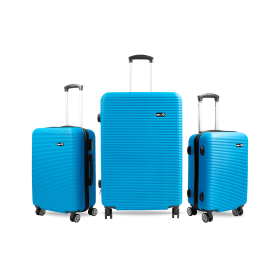Aga Travel Sada cestovních kufrů MR4651 Světle modrá