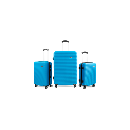 Aga Travel Sada cestovních kufrů MR4651 Světle modrá