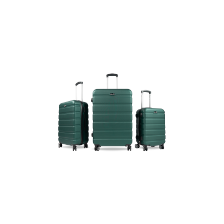 Aga Travel Sada cestovních kufrů MR4650 Zelená