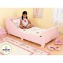 KidKraft Dětská postel SLEIGH Pink 160x75 cm