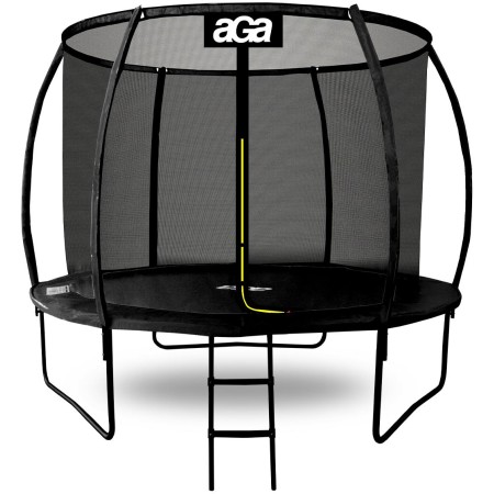 Aga SPORT EXCLUSIVE Trampolína 305 cm Černá + ochranná síť + žebřík
