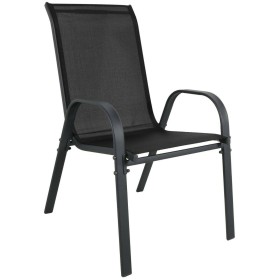Linder Exclusiv Zahradní křeslo STAPEL MC330880 Černé