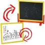 Aga4Kids Dětská tabule s bezpečnostním sklem + oboustranná tabule TBS2
