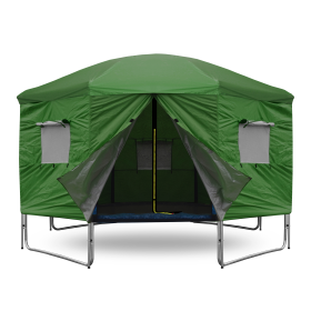 Aga Stan na trampolínu 250 cm (8 ft) Tmavě zelený
