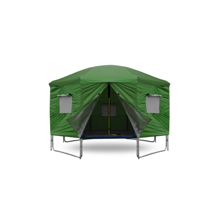 Aga Stan na trampolínu 250 cm (8 ft) Tmavě zelený