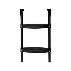 Aga Žebřík k trampolíně 180 - 250 cm Černý