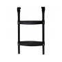 Aga Žebřík k trampolíně 180 - 250 cm Černý