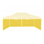Aga Bočnice k prodejnímu stánku 3x6m Žlutá