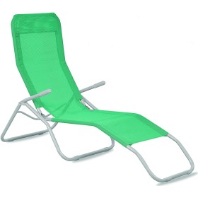 Aga Zahradní lehátko SIESTA Zelené