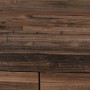 Konferenční stůl, 120x60 cm, MDF deska, masiv borovice, kov, černý lak