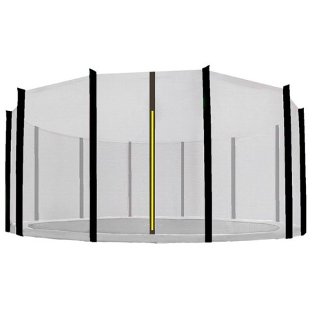 Aga Ochranná síť 500 cm na 12 tyčí Black net/Black