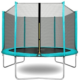 Aga SPORT TOP Trampolína 180 cm Světle modrá + ochranná síť