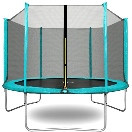 Aga SPORT TOP Trampolína 180 cm Světle modrá + ochranná síť