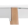 Jídelní stůl 120x80x74 cm, MDF, bílý matný lak, masiv buk