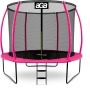 Aga SPORT EXCLUSIVE Trampolína 305 cm Růžová + ochranná síť + žebřík