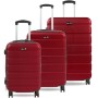 Aga Travel Sada cestovních kufrů MR4650 Červená