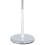 Němý sluha, výška 118 cm, masiv kaučukovník, bílý lak, kov chrom, nos. 5 kg