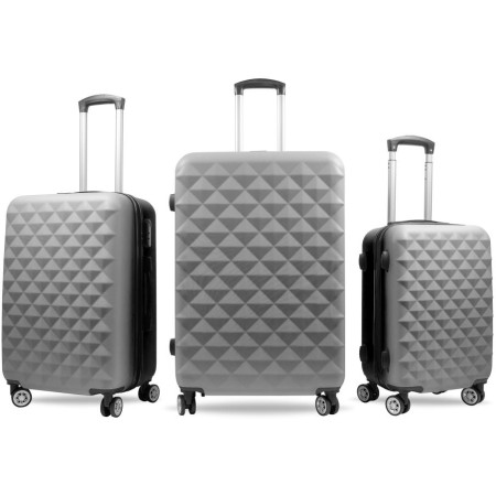 Aga Travel Sada cestovních kufrů MR4655 Šedá