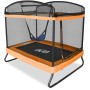 Aga Obdélníková trampolína 122x183 cm Oranžová