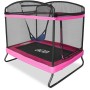 Aga Obdélníková trampolína 122x183 cm Růžová
