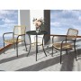 Zahradní set 1+2, stůl 60x60, židle umělý ratan barva přírodní,  kov antracit