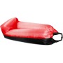 Aga Nafukovací vak LAZY BAG 230x70 cm Černý/Červený
