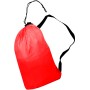 Aga Nafukovací vak LAZY BAG 230x70 cm Černý/Červený