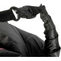 Aga Nafukovací vak LAZY BAG 230x70 cm Černý/Červený